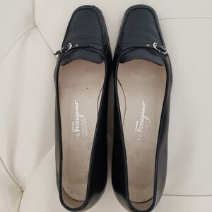 COPY - Ferragamo black Flats, 7C, black